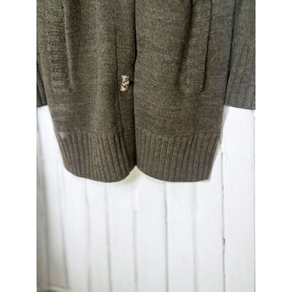 Michael Kors Gray Long Sweater Size M - Picture 3 of 11